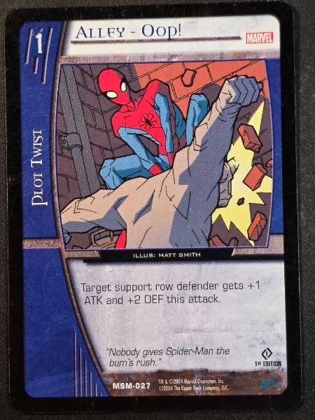 Alley-Oop! - Web of Spider-Man #MSM-027
