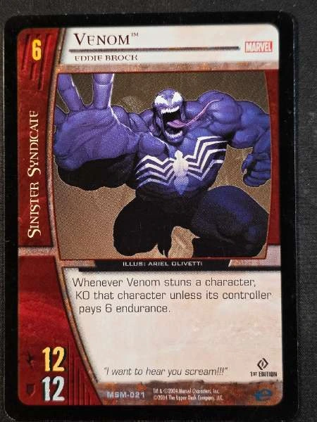 Venom - Web of Spider-Man #MSM-021