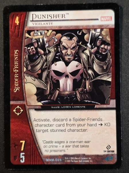 Punisher - Web of Spider-Man #MSM-005