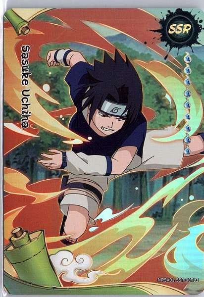 Sasuke Uchiha - Heaven Scroll Series 1 #NRSA01-SSR-007L3