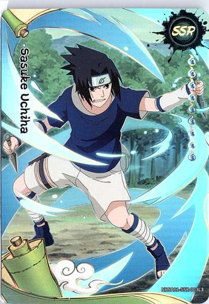 Sasuke Uchiha - Heaven Scroll Series 1 #NRSA01-SSR-003L3
