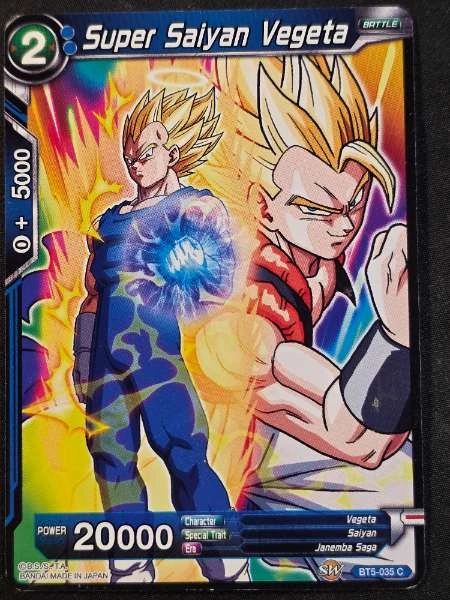 Super Saiyan Vegeta - Miraculous Revival #BT5-035