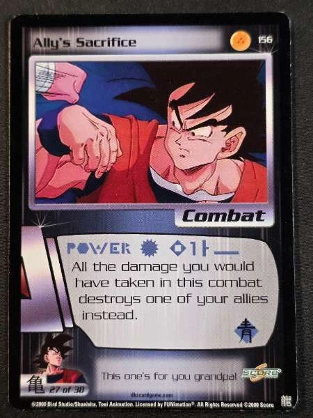 Ally's Sacrifice - Saiyan Saga #156
