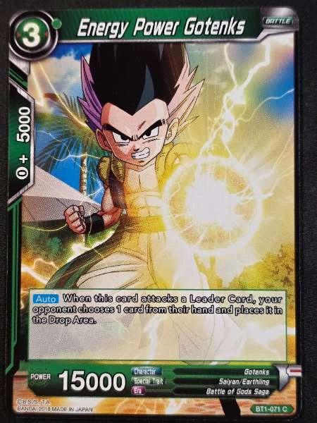 Energy Power Gotenks - Galactic Battle #BT1-071