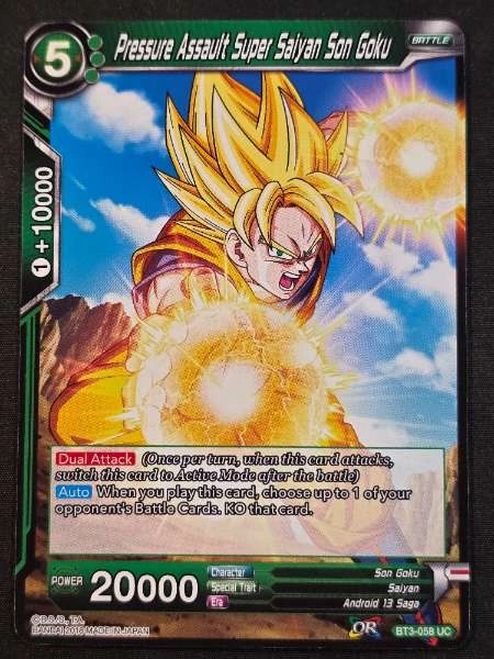 Pressure Assault Super Saiyan Son Goku - Cross Worlds #BT3-058