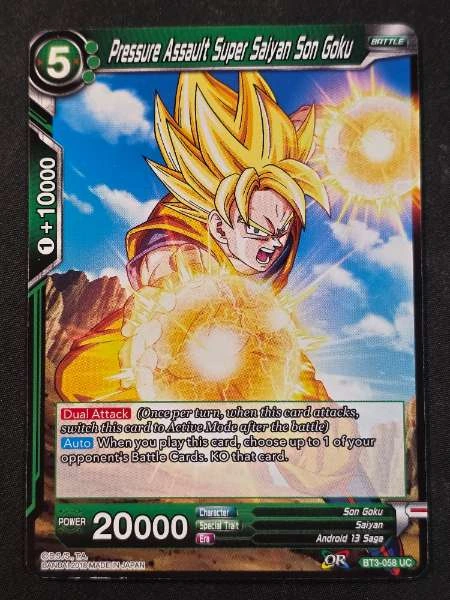 Pressure Assault Super Saiyan Son Goku - Cross Worlds #BT3-058