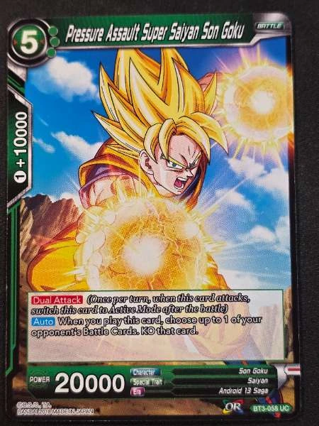 Pressure Assault Super Saiyan Son Goku - Cross Worlds #BT3-058