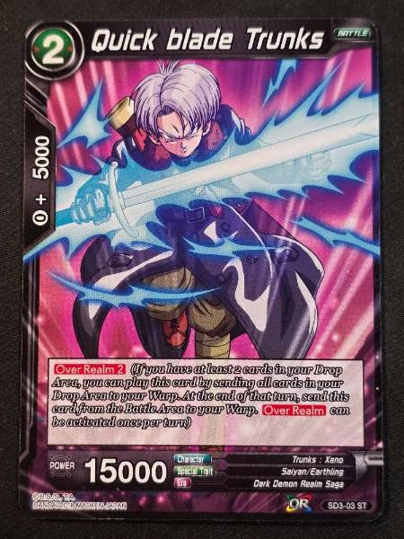 Quick blade Trunks - Cross Worlds #SD3-03 ST
