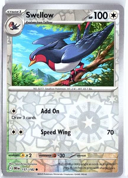 Swellow - Destined Rivals #157/182