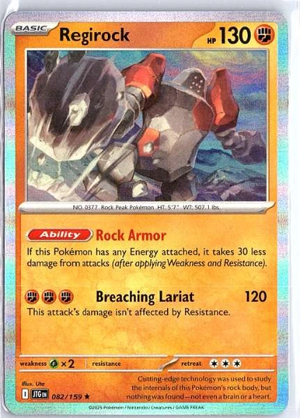 Regirock - Journey Together #082/159