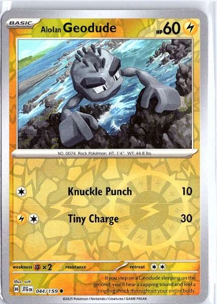 Alolan Geodude - Journey Together #044/159