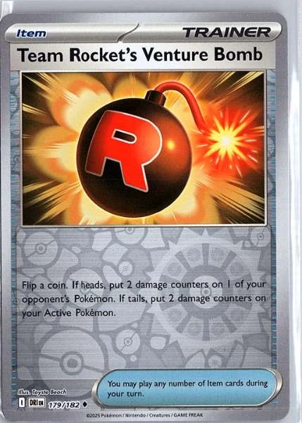 Team Rocket's Venture Bomb - Destined Rivals #179/182