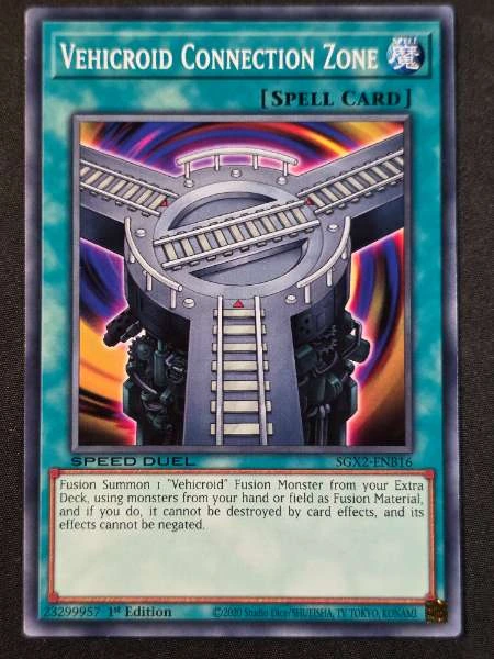 Vehicroid Connection Zone - Speed Duel GX: Midterm Paradox #SGX2-ENB16