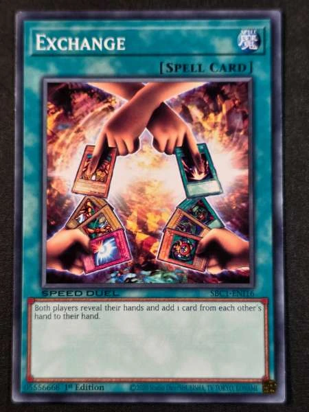 Exchange - Speed Duel: Battle City #SBC1-EN116