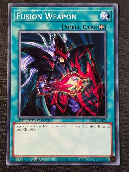 Fusion Weapon - SBC1 #SBC1-EN129
