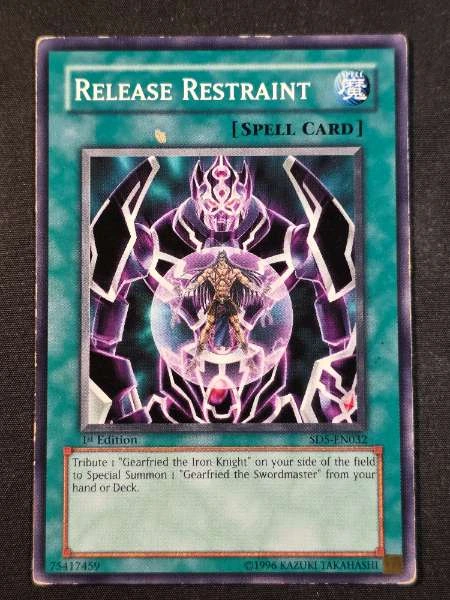 Release Restraint - Structure Deck: Warrior's Triumph #SD5-EN032