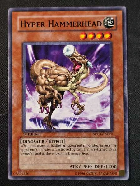 Hyper Hammerhead - Dinosaur's Rage #SD09-EN007