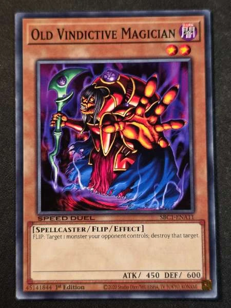 Old Vindictive Magician - Speed Duel: Streets of Battle City #SBC1-ENA11