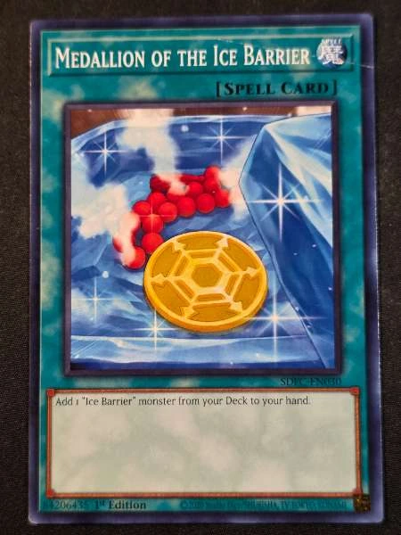 Medallion of the Ice Barrier #SDCB-EN030