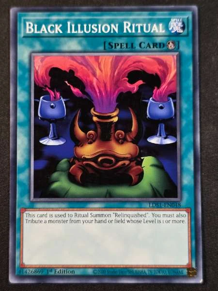 Black Illusion Ritual - Legendary Duelists: Season 1 #LDS1-EN048