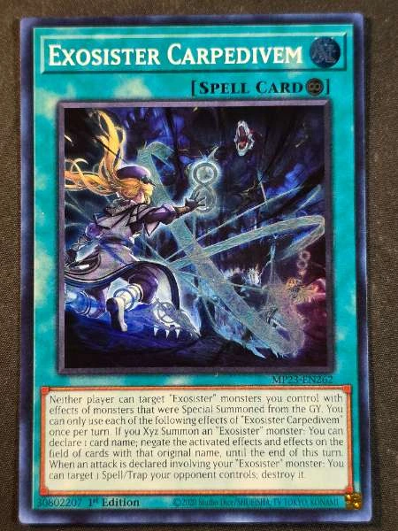 Exosister Carpedivem - 2023 Tin of the Pharaoh's Gods #MP23-EN262