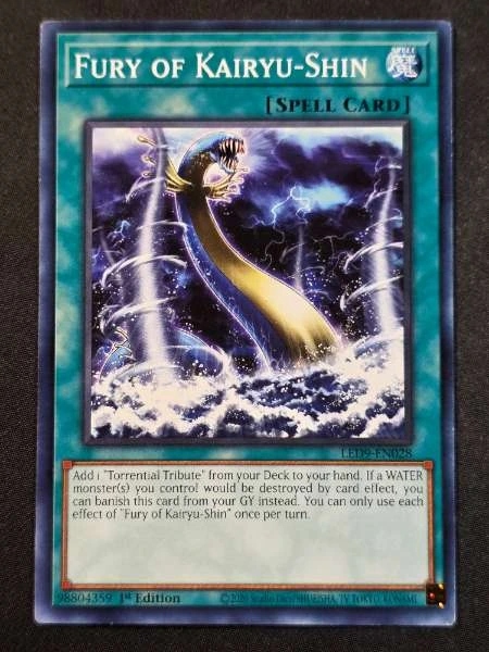 Fury of Kairyu-Shin - Legendary Duelists: Duels From the Deep #LED9-EN028