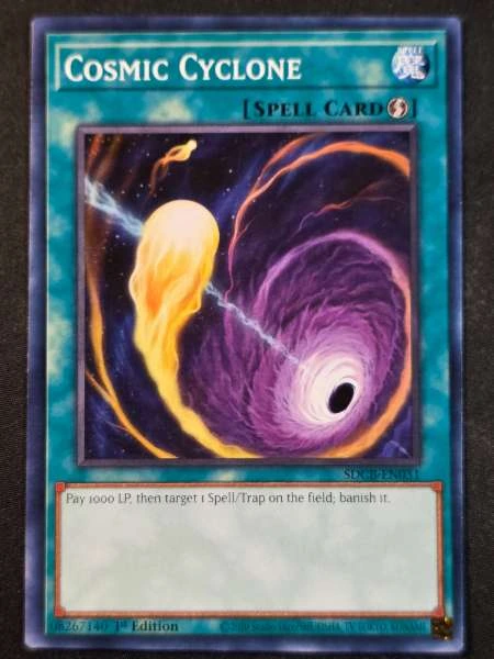 Cosmic Cyclone - Structure Deck: Legend of the Crystal Beasts #SDCB-EN031