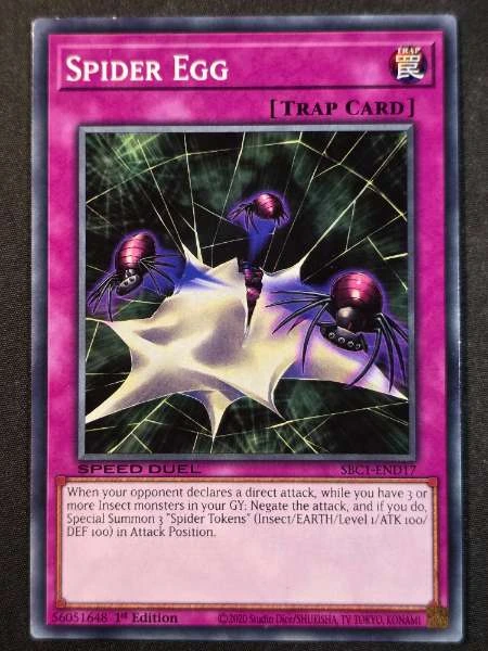 Spider Egg - Streets of Battle City #SBC1-END17