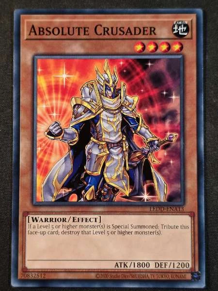 Absolute Crusader - Legendary Dragon Decks #LEDD-ENA13