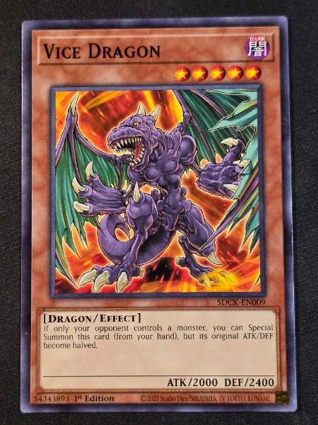 Vice Dragon - Structure Deck: The Crimson King #SDCK-EN009