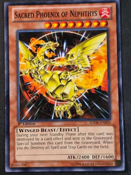Sacred Phoenix of Nephthys - Onslaught of the Fire Kings #SDOK-EN004