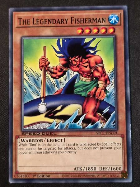 The Legendary Fisherman - Speed Duel: Streets of Battle City #SBC1-ENC01