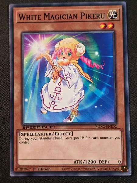 White Magician Pikeru - Speed Duel GX: Midterm Paradox #SGX2-ENE02