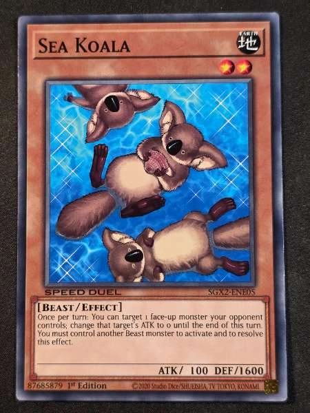 Sea Koala - Speed Duel GX: Midterm Paradox #SGX2-ENE05