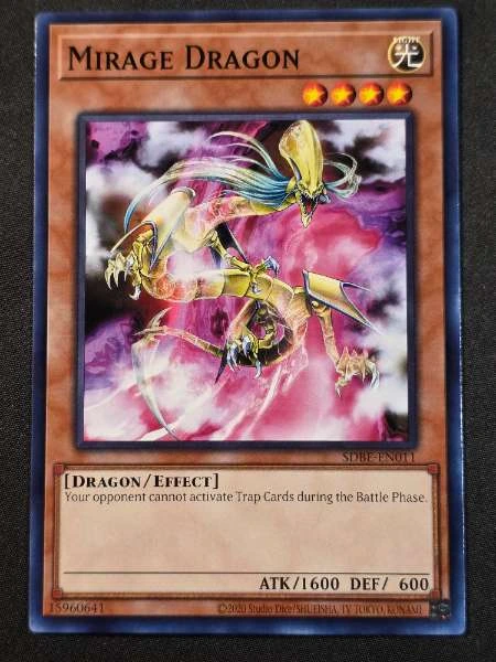 Mirage Dragon - Saga of Blue-Eyes White Dragon #SDBE-EN011
