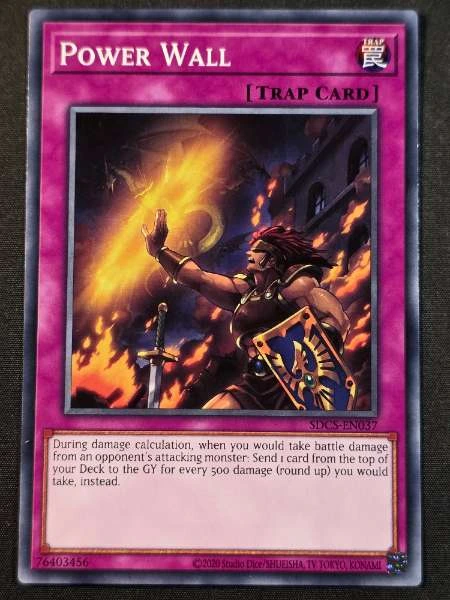Power Wall - Structure Deck: Cyber Strike #SDCS-EN037