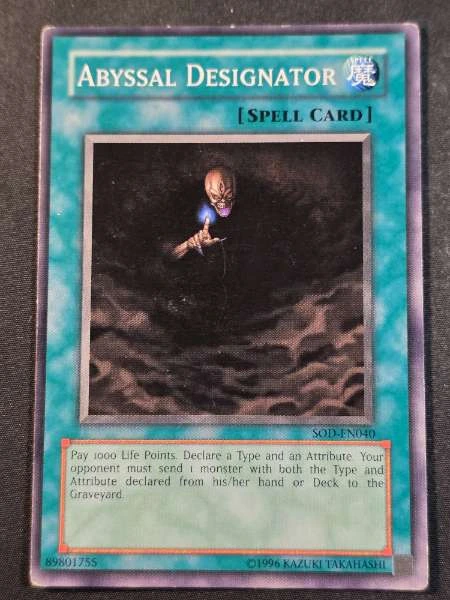 Abyssal Designator - Soul of the Duelist #SOD-EN040