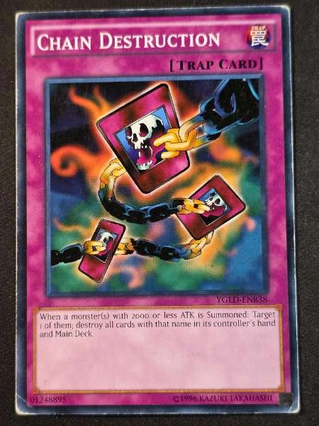 Chain Destruction - Yugi's Legendary Decks #YGLD-ENB38