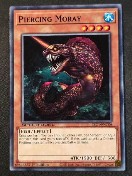 Piercing Moray - Streets of Battle City #SBC1-ENC06