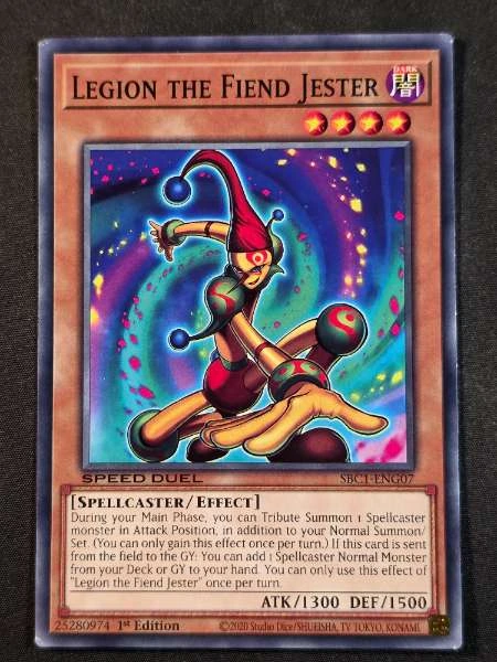 Legion the Fiend Jester - Streets of Battle City #SBC1-ENG07