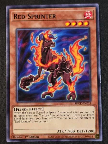 Red Sprinter - Structure Deck: The Crimson King #SDCK-EN011