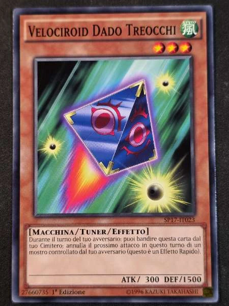 Velociroid Dado Treocchi (Italian) - Star Pack 2017 #SP17-IT023