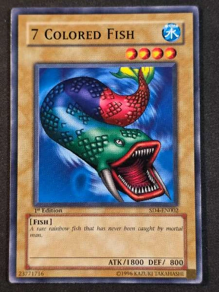 7 Colored Fish - Fury from the Deep #SD4-EN002