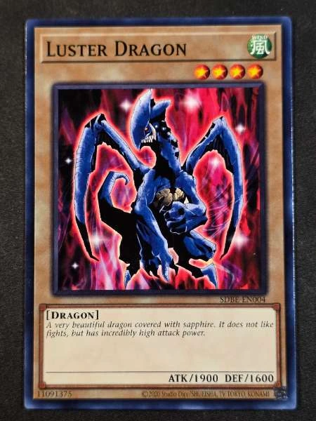 Luster Dragon - Saga of Blue-Eyes White Dragon #SDBE-EN004