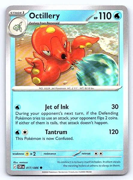 Octillery - Chaos Rising #017/086