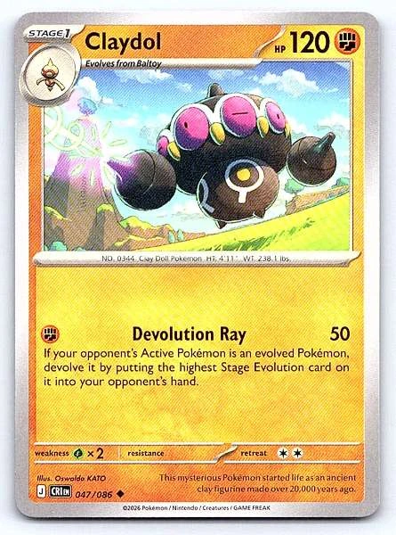 Claydol - Chaos Rising #047/086