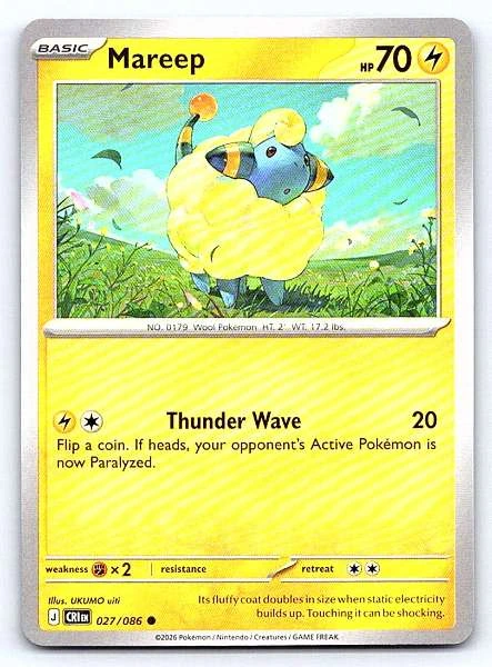 Mareep - Chaos Rising #27/086
