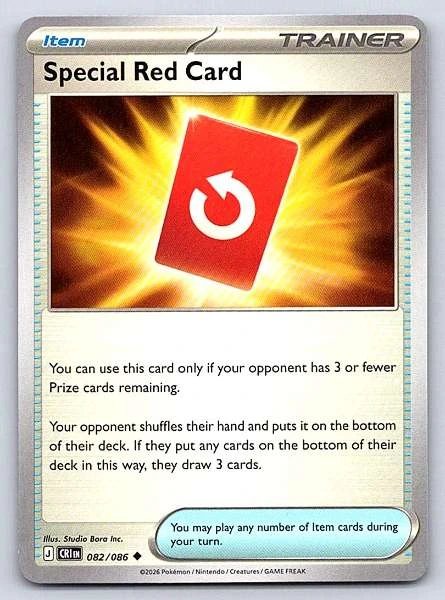 Special Red Card - Chaos Rising #082/086
