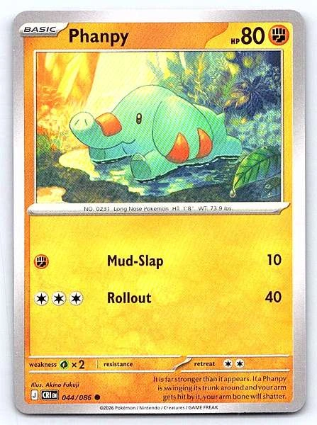 Phanpy - Chaos Rising #44/086