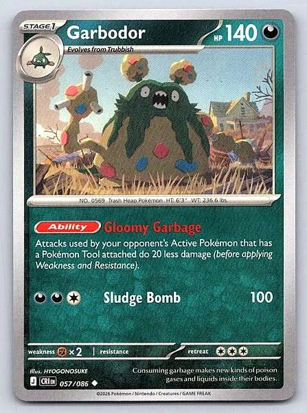 Garbodor - Chaos Rising #057/086